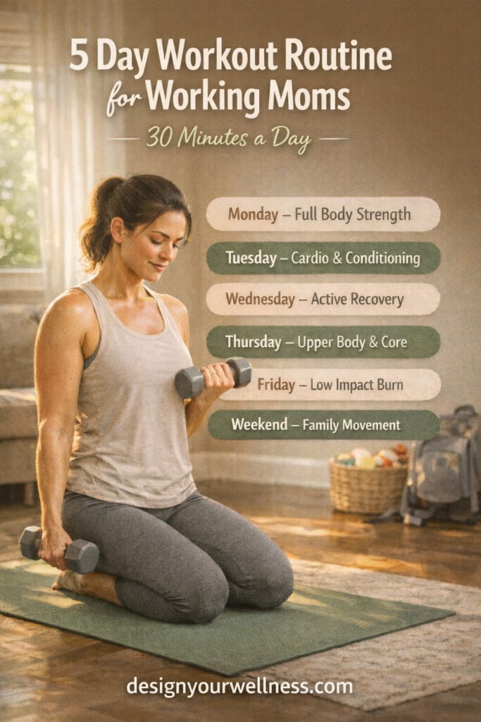 Workout Routine for Working Moms