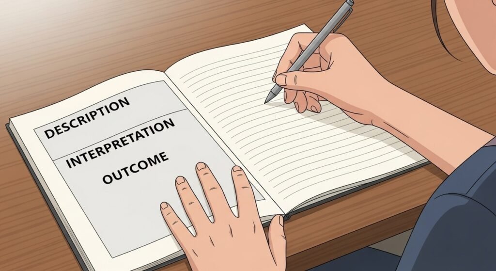 Self Reflection Synonym