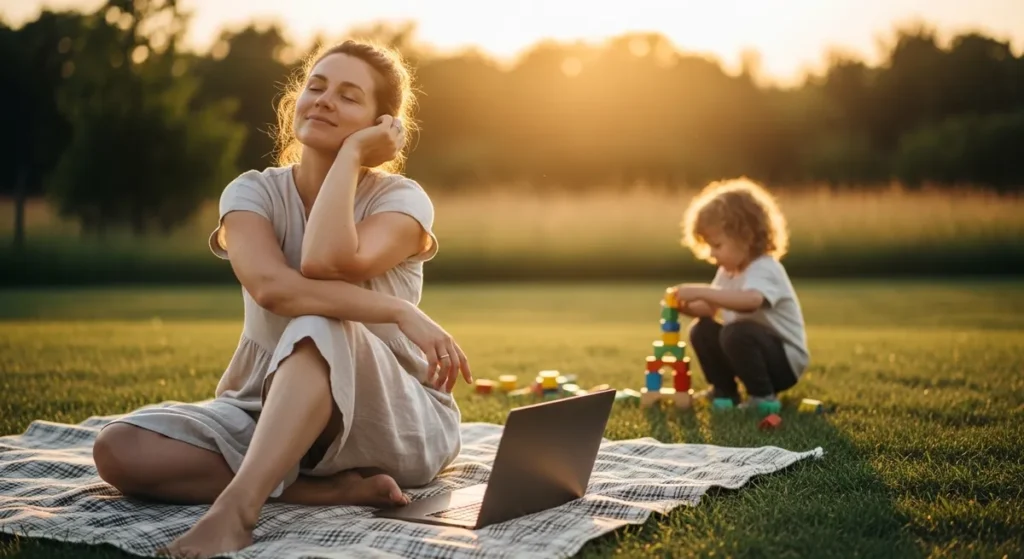 Reset After a Stressful Workday as a Mom