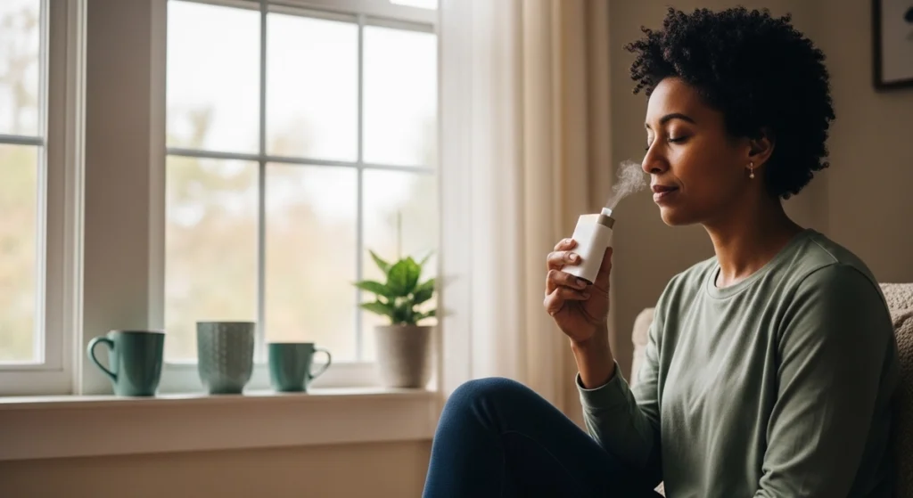 Vaping Without Nicotine for Anxiety