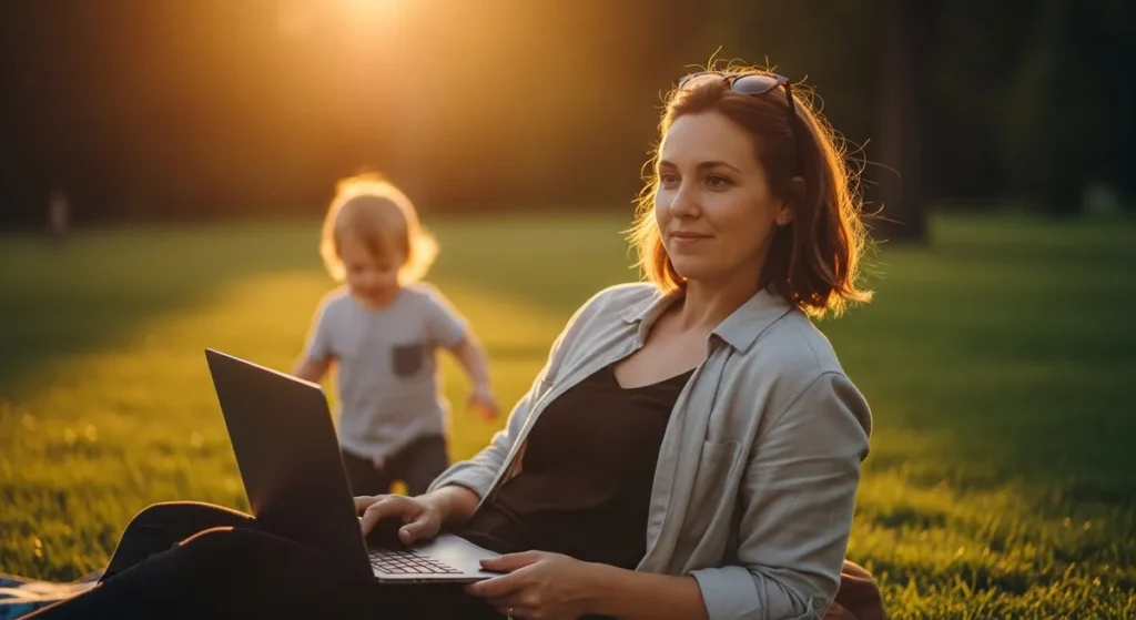 balanced working mom routine