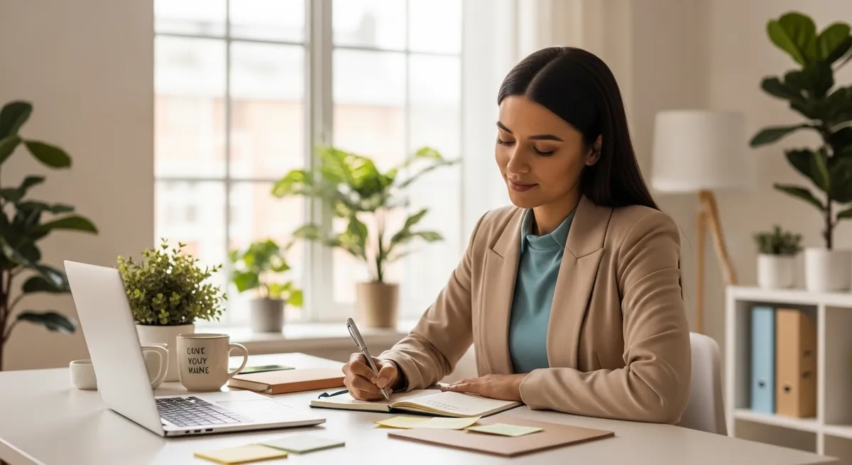 Mindfulness and Emotional Awareness in Professional Life - 19 Affirmations for Professional Success: Science-Backed Mindsets to Elevate Your Career
