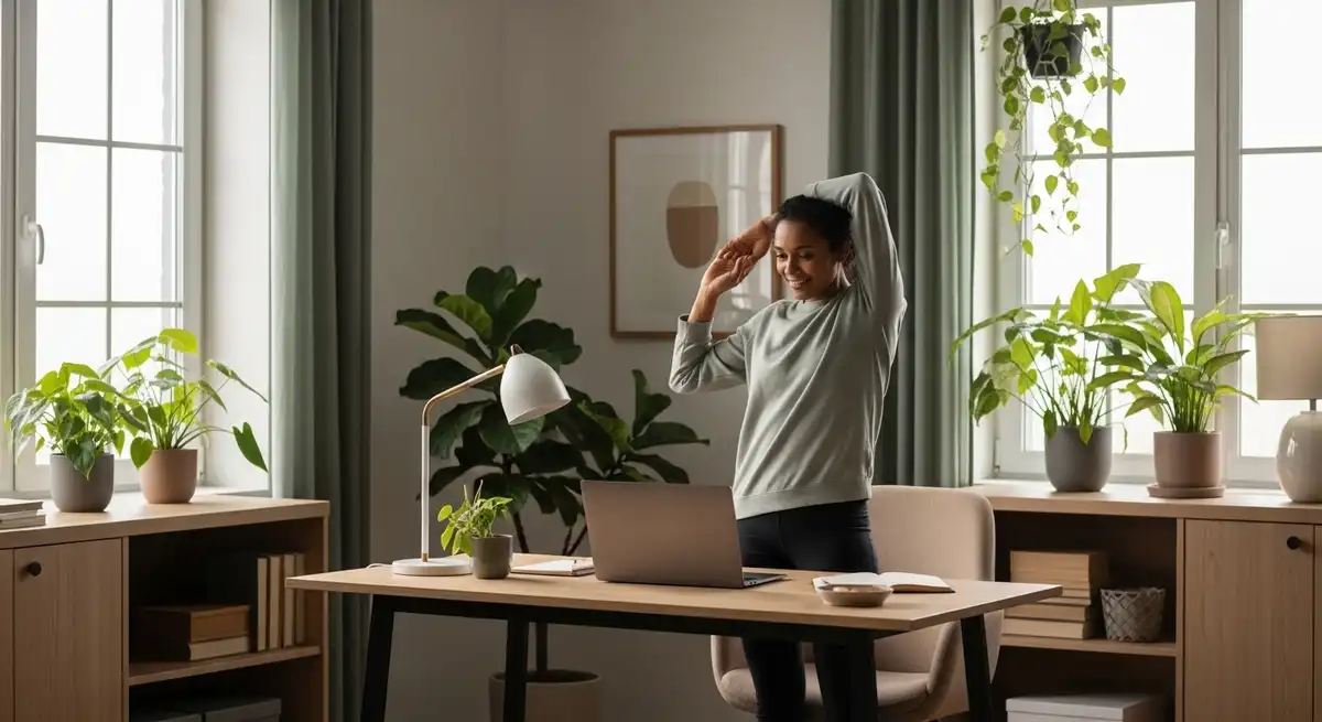 Stay active during home - How to Stay Active During Work-from-Home Days: A Calm, Practical Lifestyle Guide