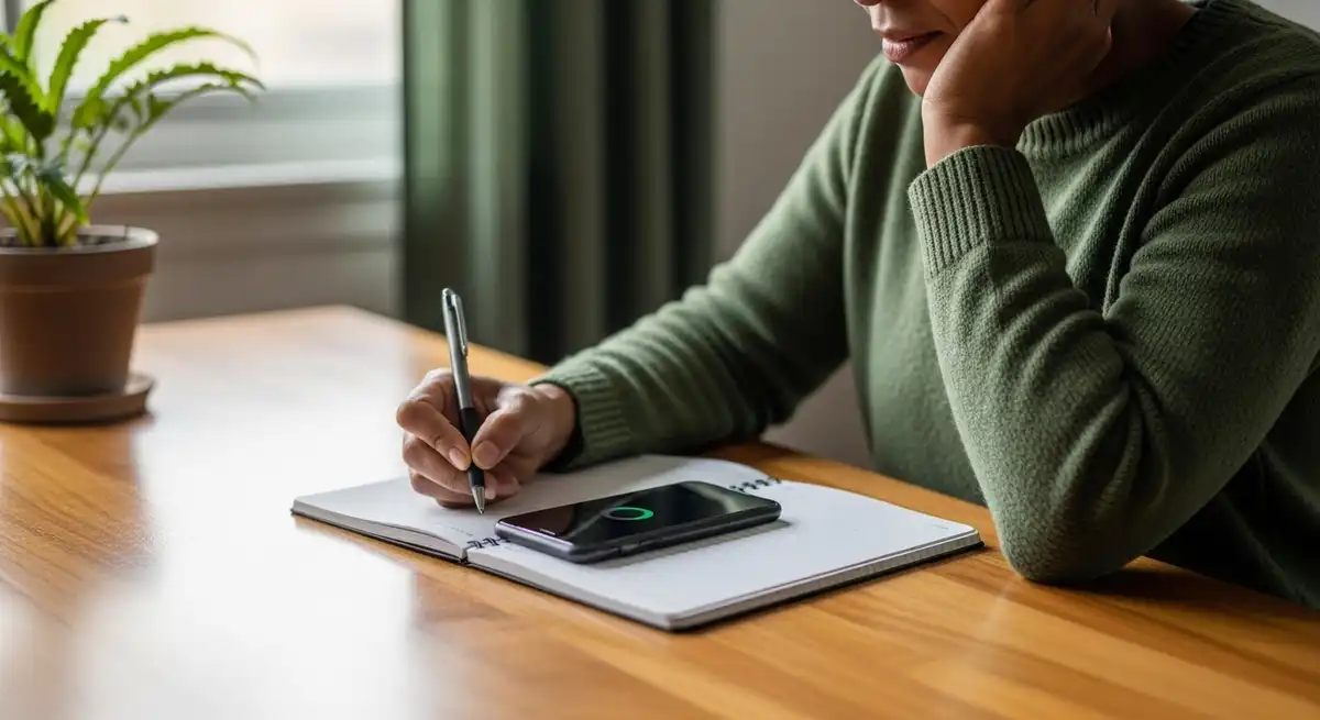 Journaling During a Digital Detox: What You Learn When You Trade the Scroll for the Pen