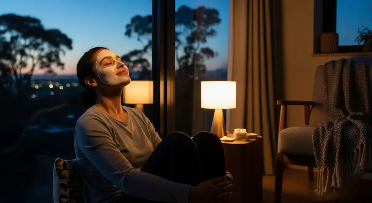 Evening Skincare and Transition into Rest - Mindful Skincare as Self-Care: Beyond Appearance, Toward Everyday Balance