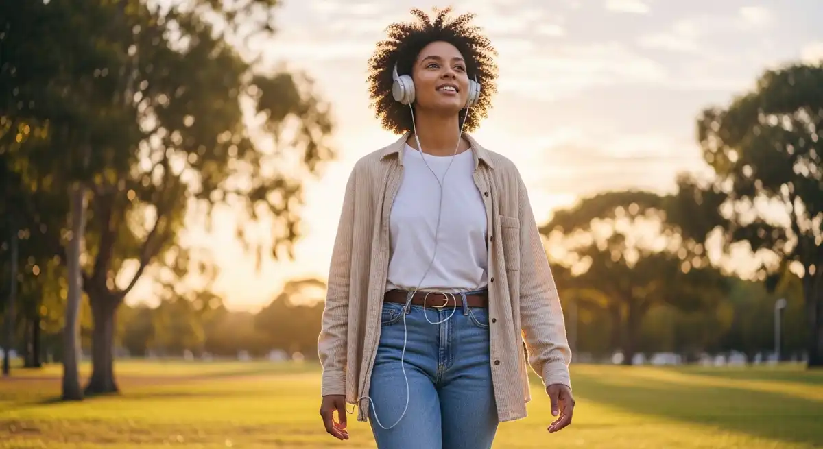 Nature sounds as part of calming soundscapes - Music Playlists That Spark Joy and Calm Stress